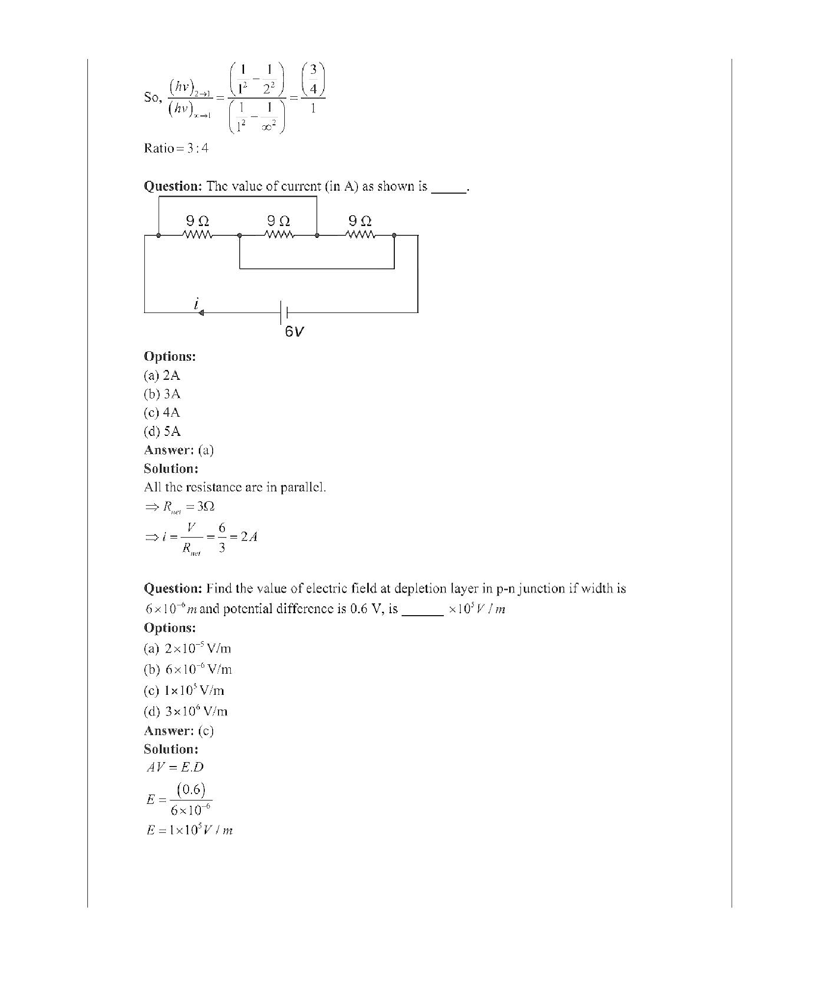 IIT JEE Main PCM Question Paper With Solution (Shift-1) - Page 4
