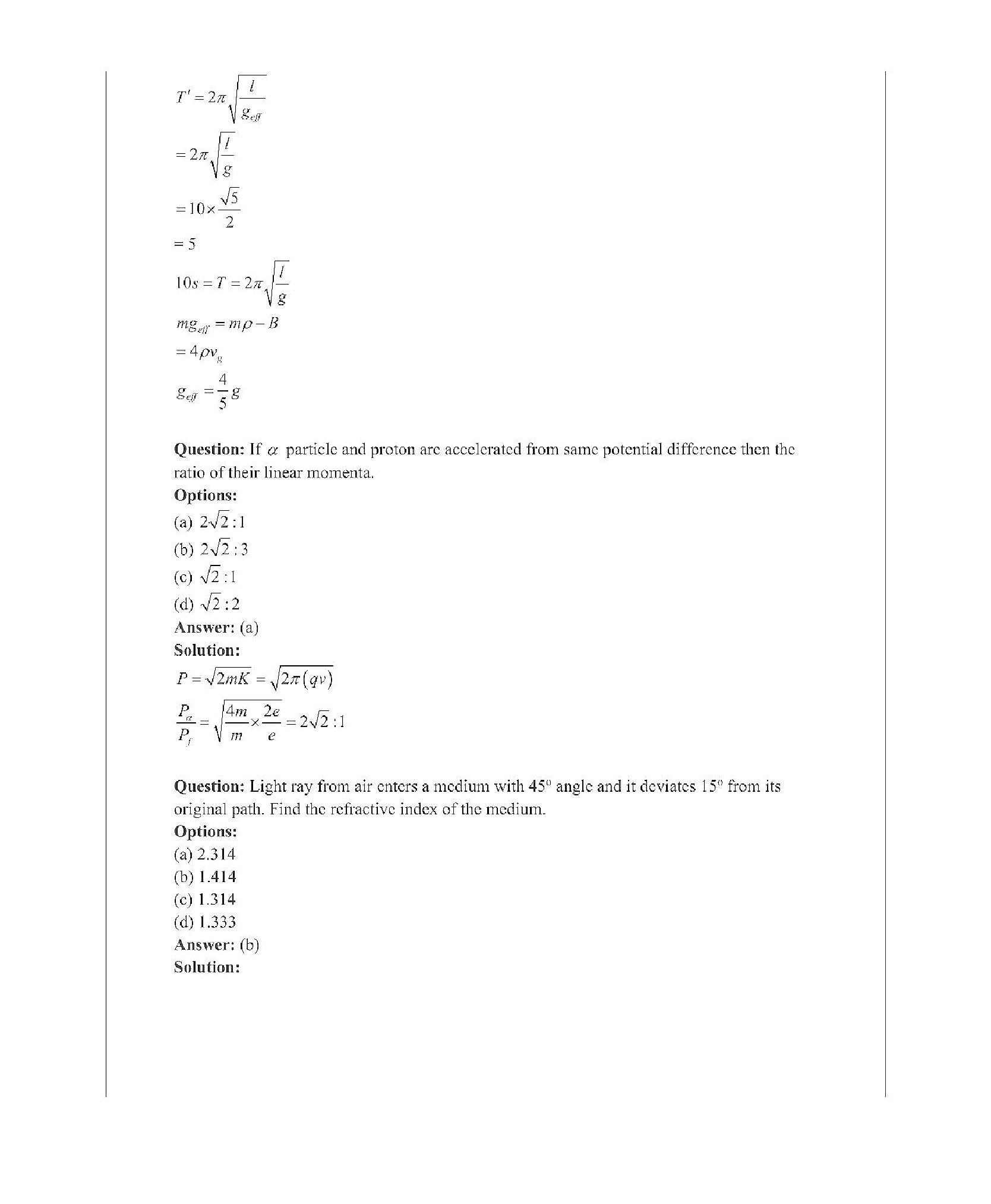 IIT JEE Main PCM Question Paper With Solution (Shift-2) - Page 5