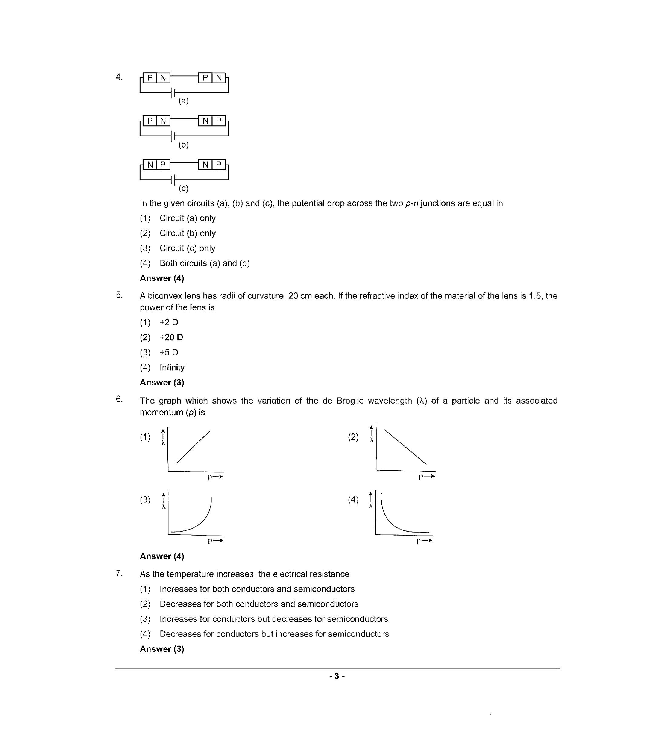 NEET 2022 Question Paper with Answer key (Q1) - Page 3