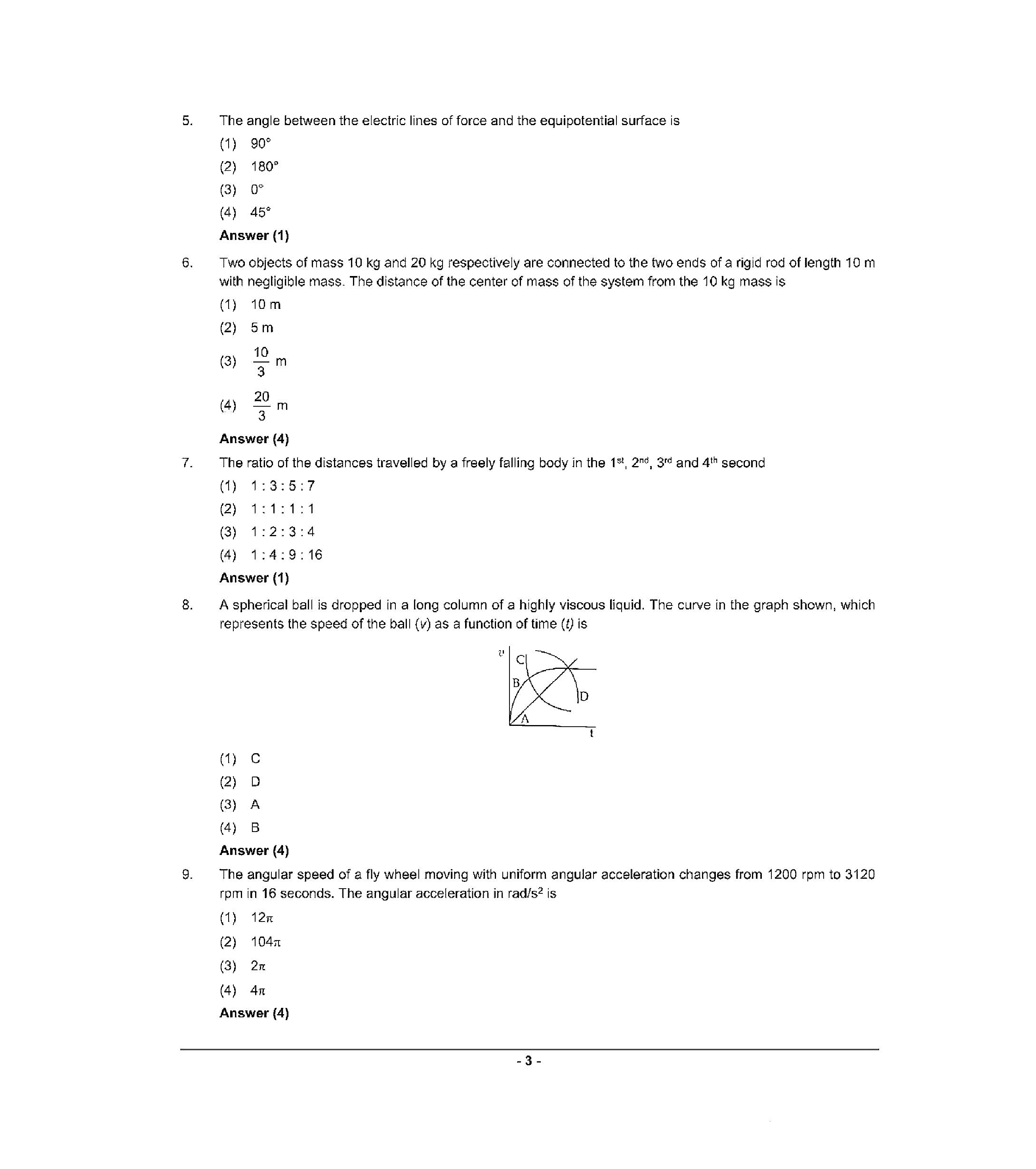 NEET 2022 Question Paper with Answer key (S5) - Page 3