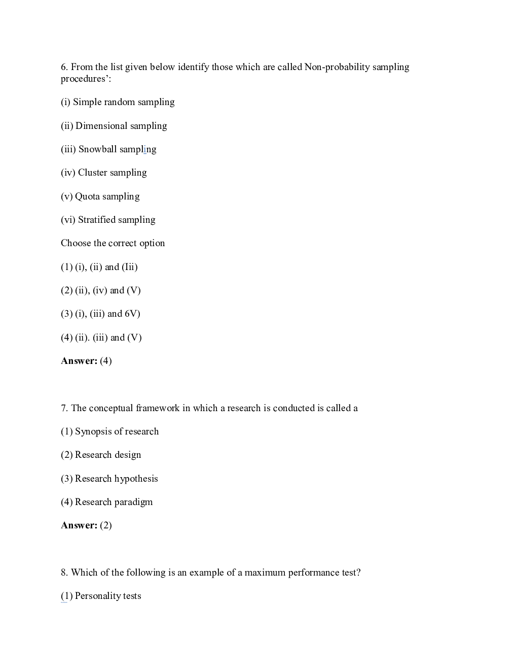 UGC NET Previous Year Question Paper With Answer Key Paper-I 2021 - Page 4