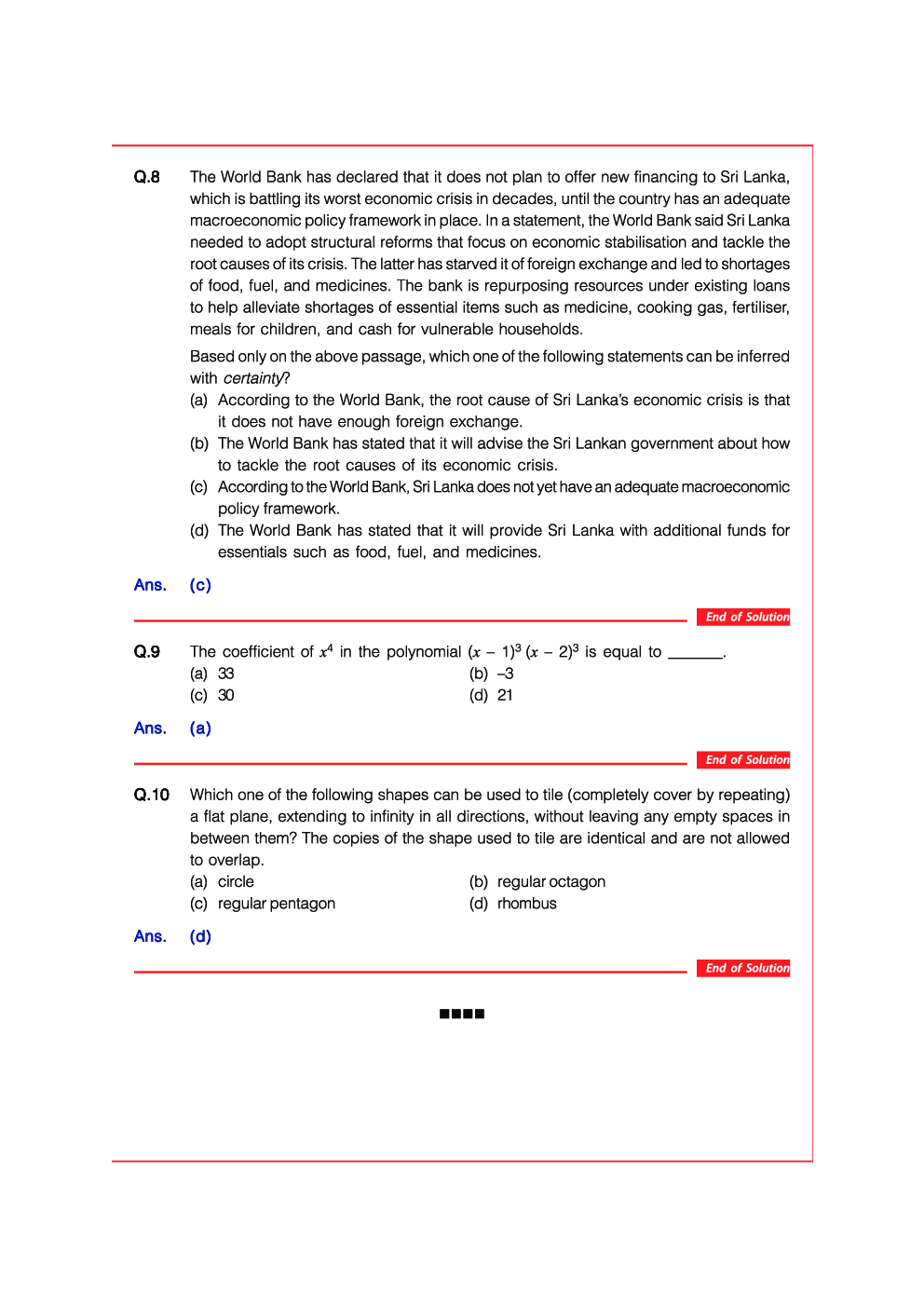 GATE  Previous Year Solved Papers for Chemical Engineering 2023 - Page 5