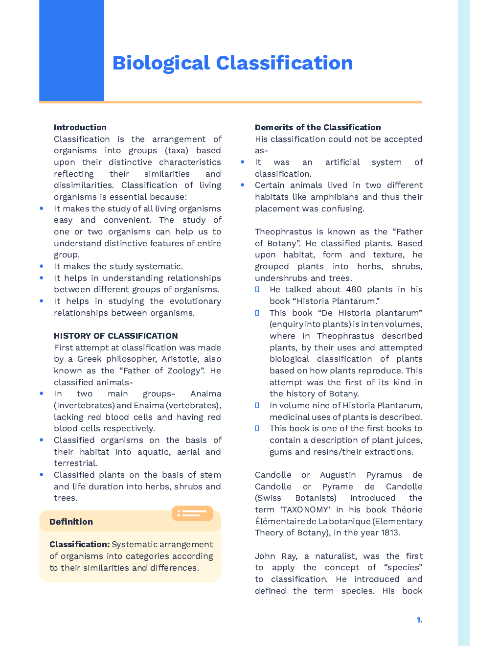 Study Notes for NEET Biology Biological Classification 2023 - Page 2