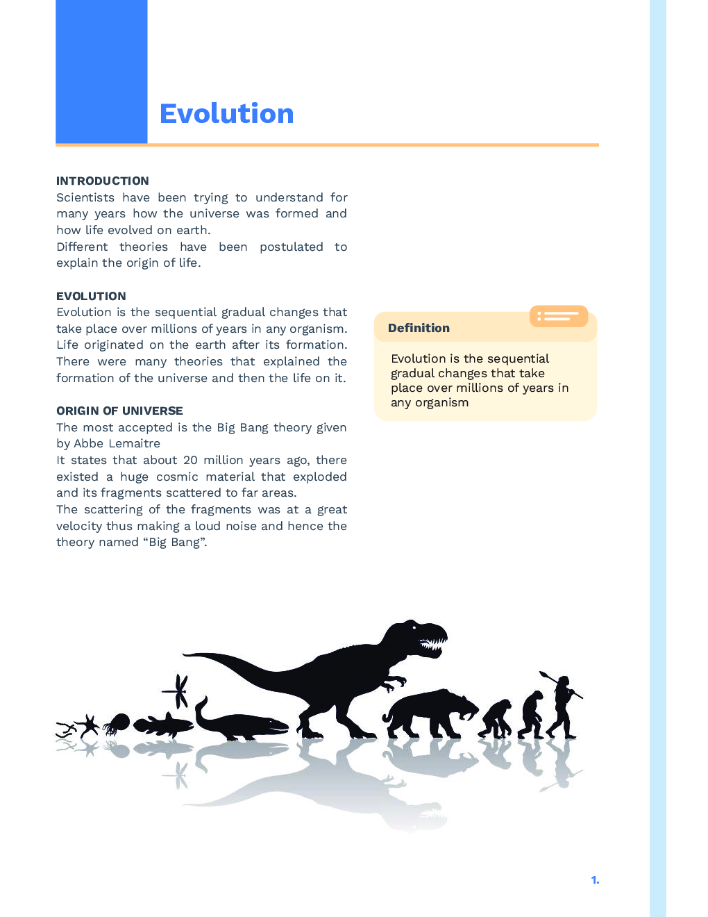 Study Notes for NEET Biology Evolution 2023 - Page 2