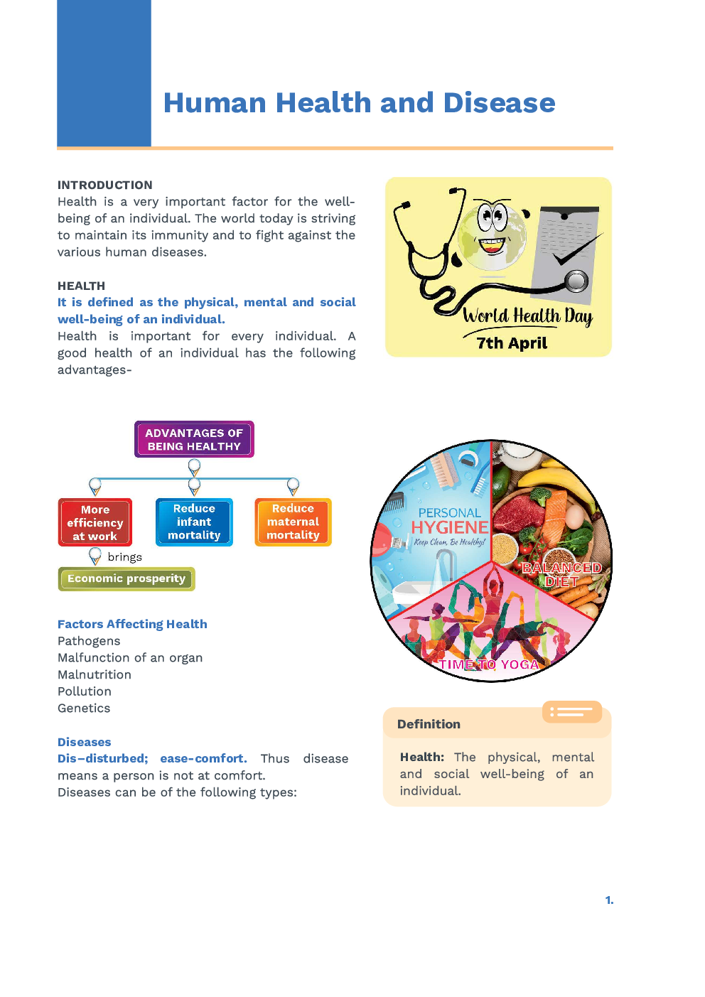 Study Notes for NEET Biology Human Health And Disease 2023 - Page 2