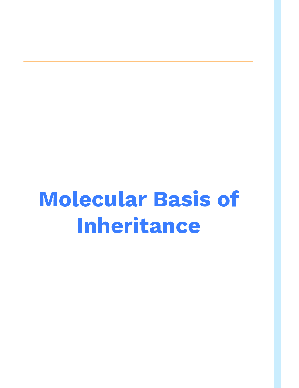 Study Notes for NEET Biology Molecular Basis Of Inheritance 2023 - Page 2