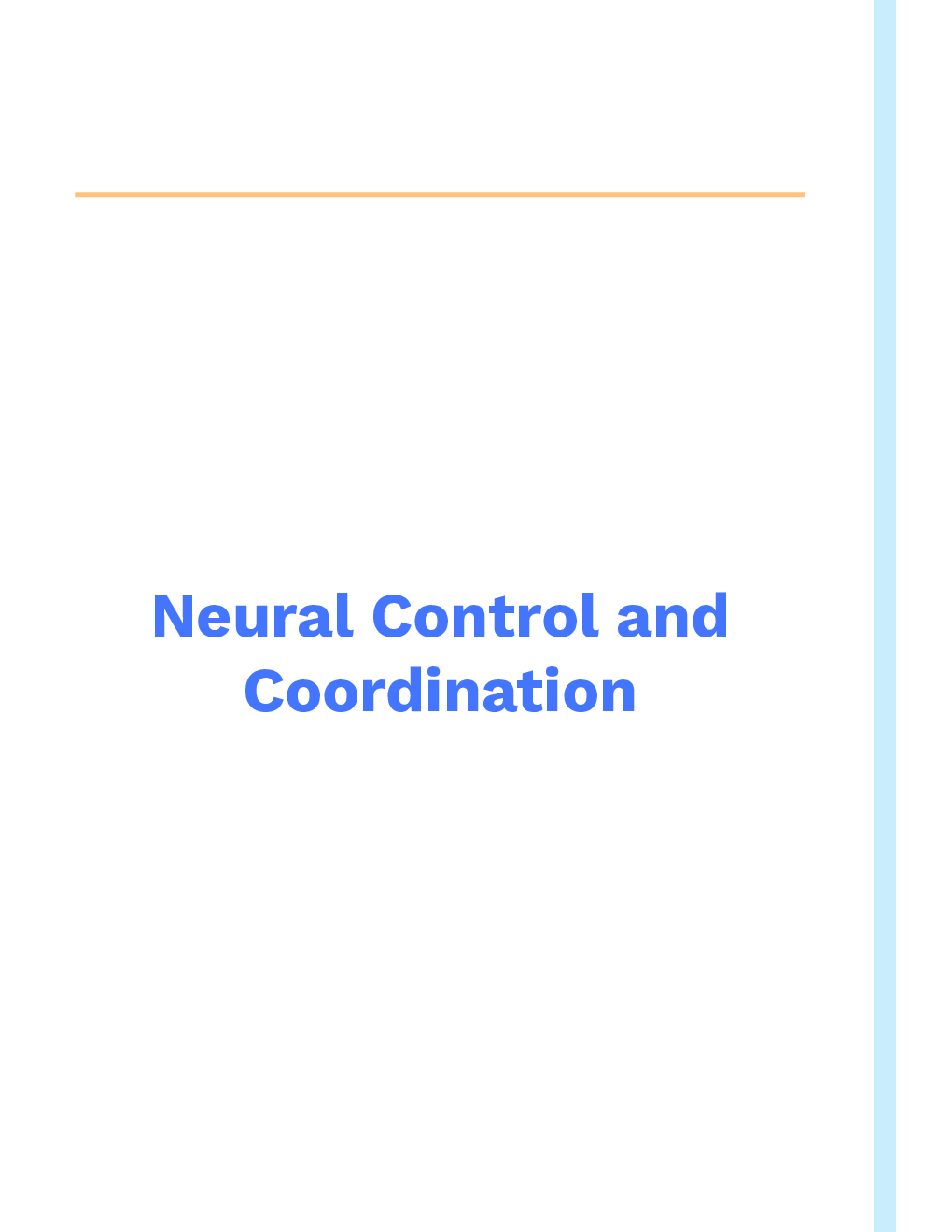 Study Notes for NEET Biology Neural Control And Coordination 2023 - Page 2