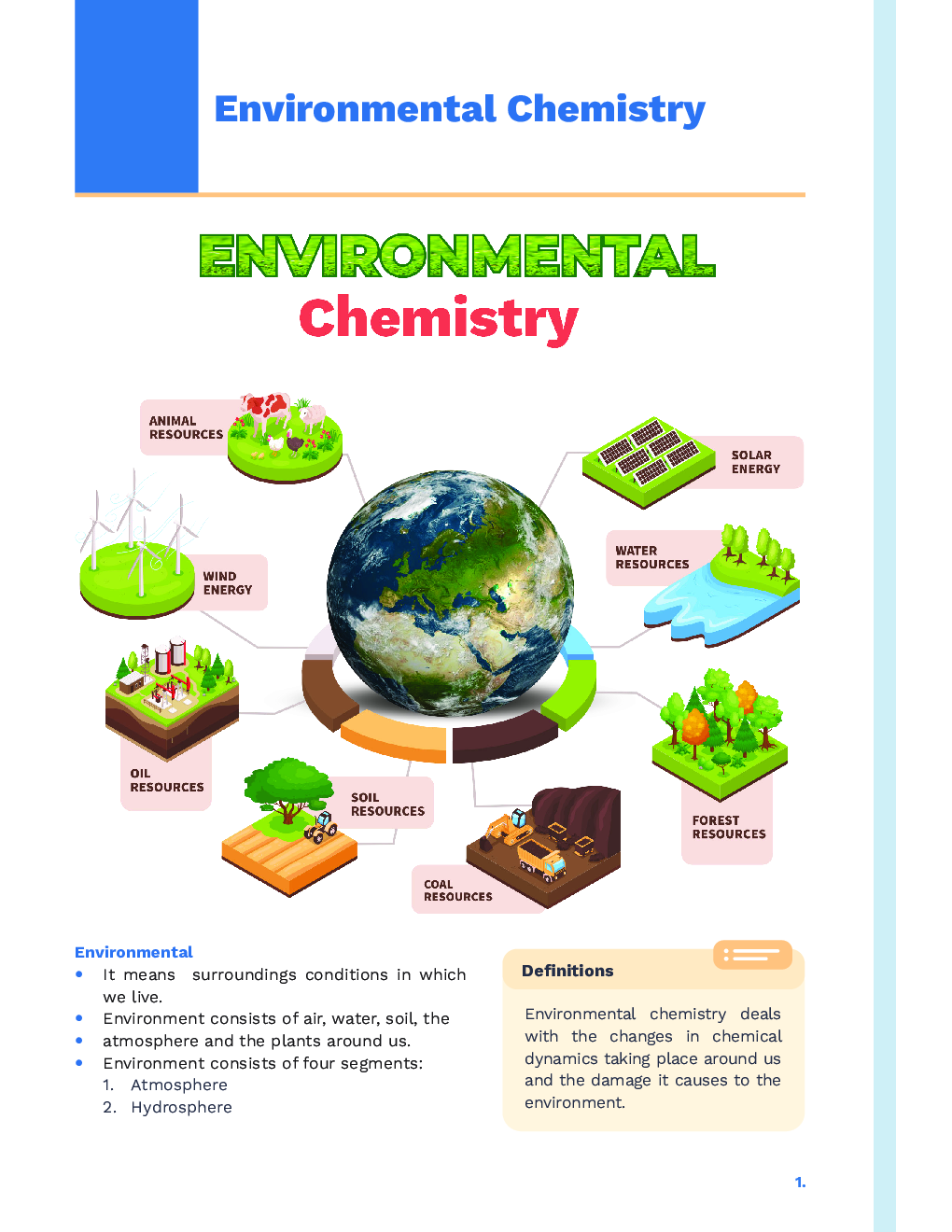 Study Notes for NEET Chemistry Environmental Chemistry 2023 - Page 2