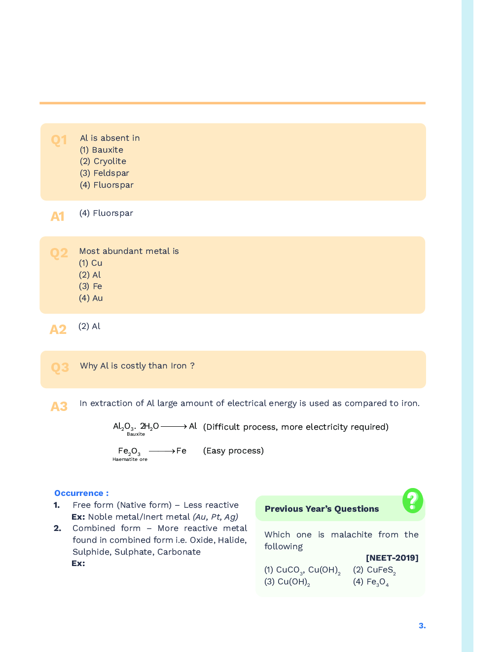 Study Notes for NEET Chemistry Metallurgy 2023 - Page 4