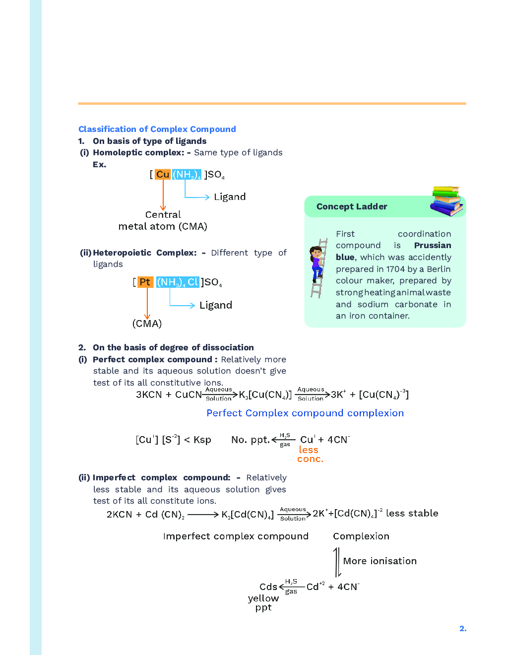 Study Notes for NEET Chemistry Coordinaiton Compounds 2023 - Page 3