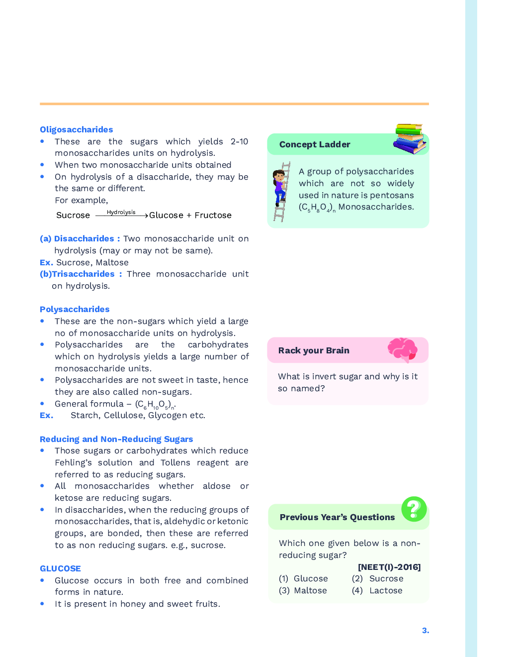 Study Notes for NEET Chemistry Biomolecule 2023 - Page 4