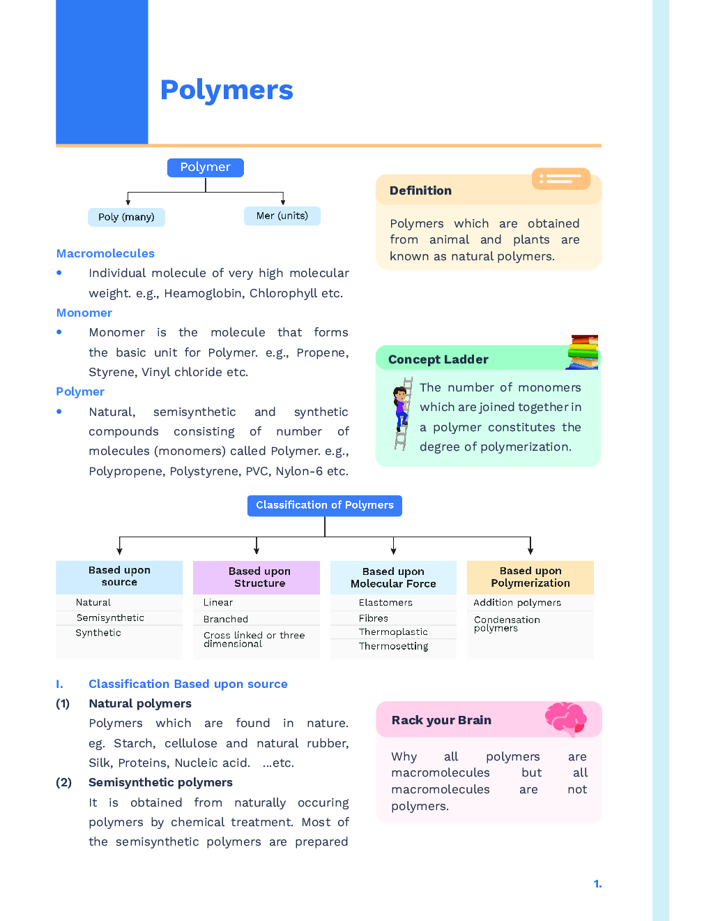 Study Notes for NEET Chemistry Polymers 2023 - Page 2