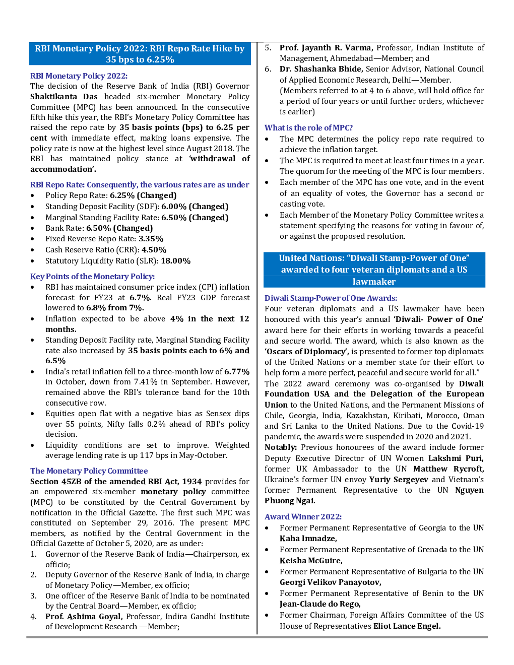 Monthly Current Affairs December - 2022 - Page 4