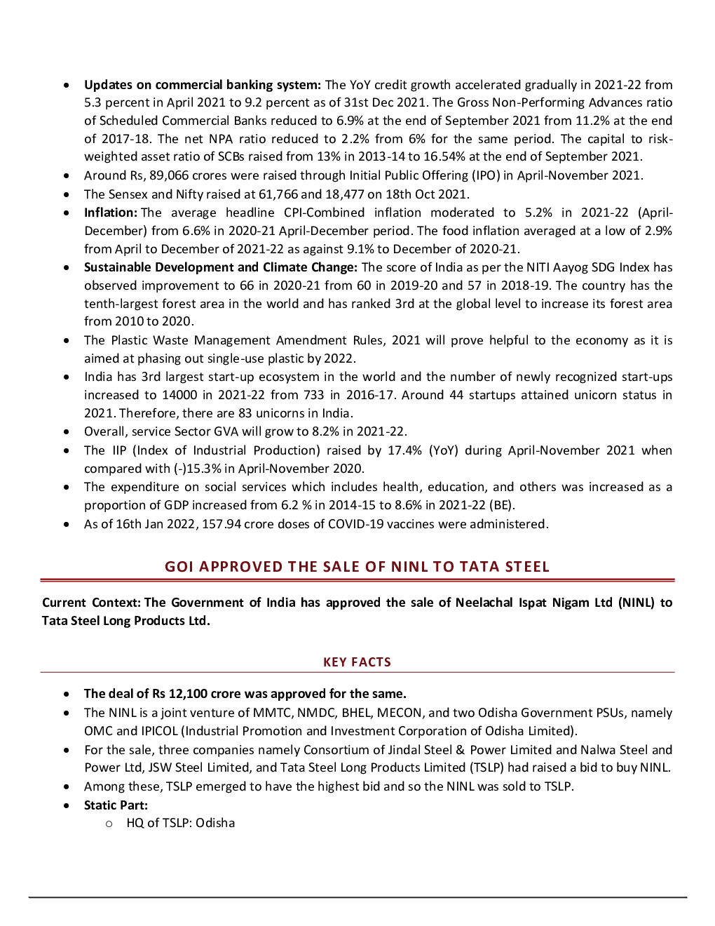 Monthly General Knowledge February-2022 - Page 3