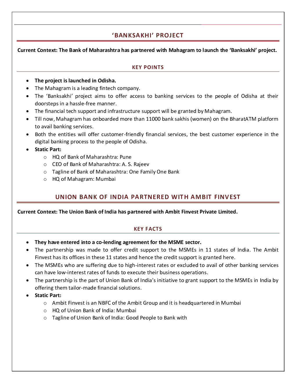 Monthly General Knowledge March-2022 - Page 5
