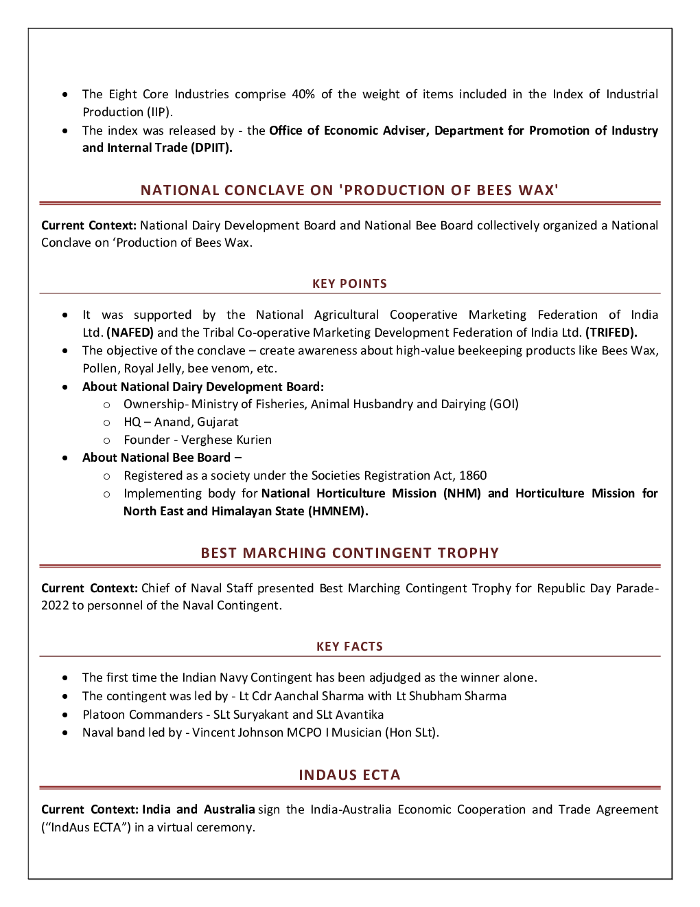 Monthly General Knowledge April-2022 - Page 2