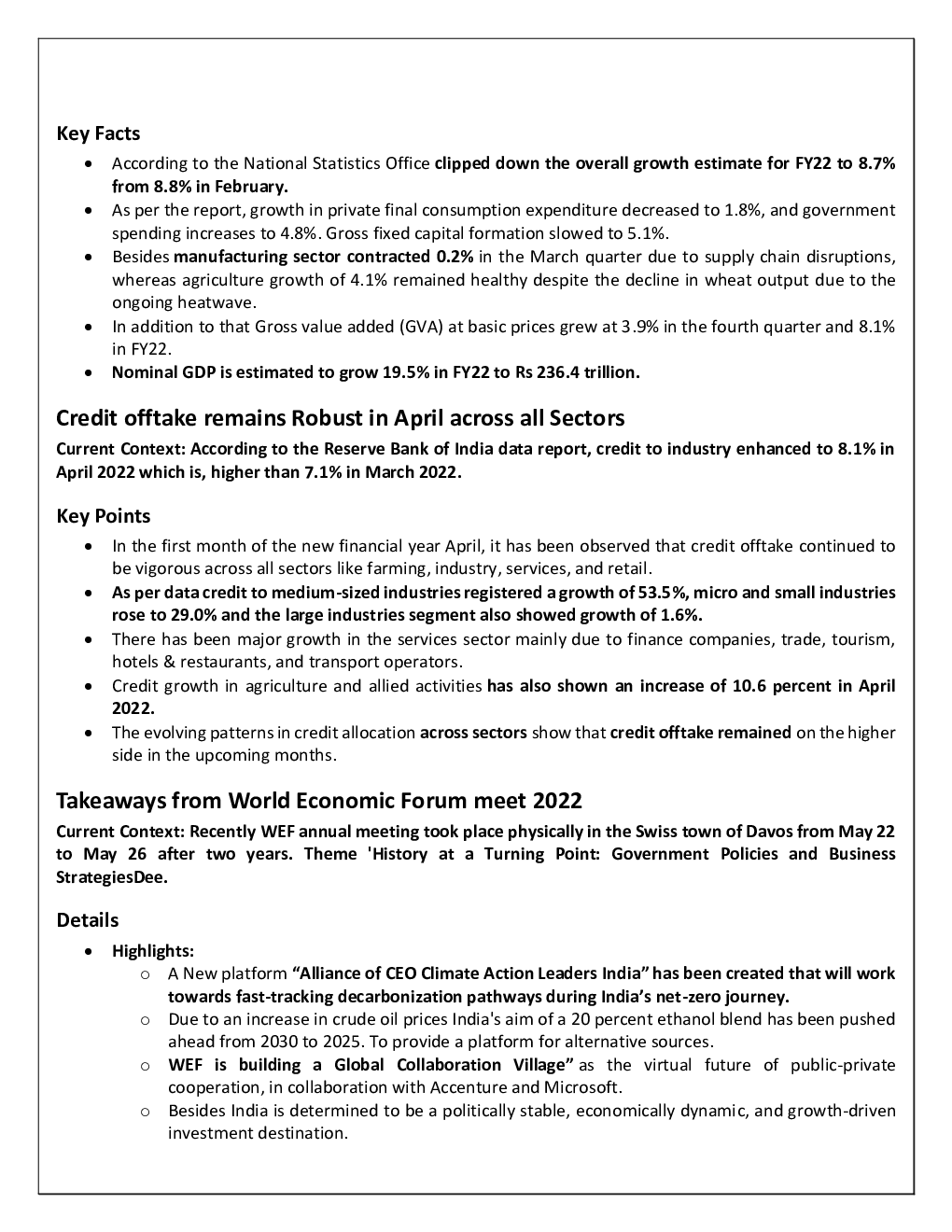 Monthly General Knowledge June-2022 - Page 3