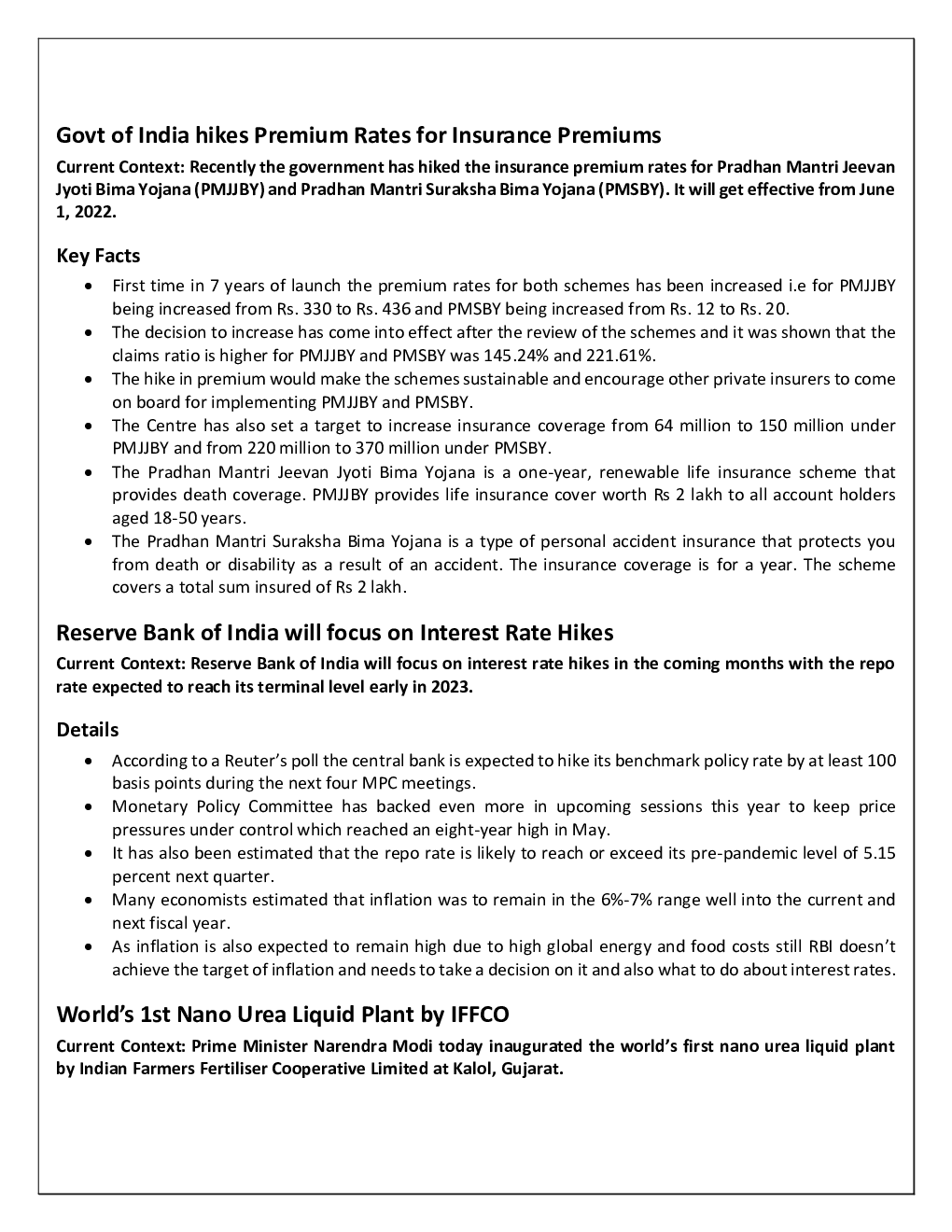 Monthly General Knowledge June-2022 - Page 5