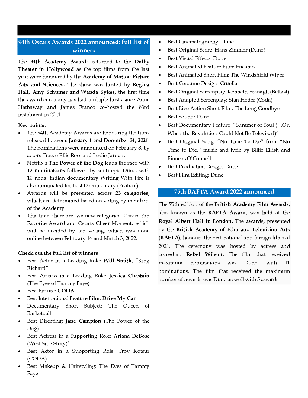 Monthly Current Affairs March - 2022 - Page 3