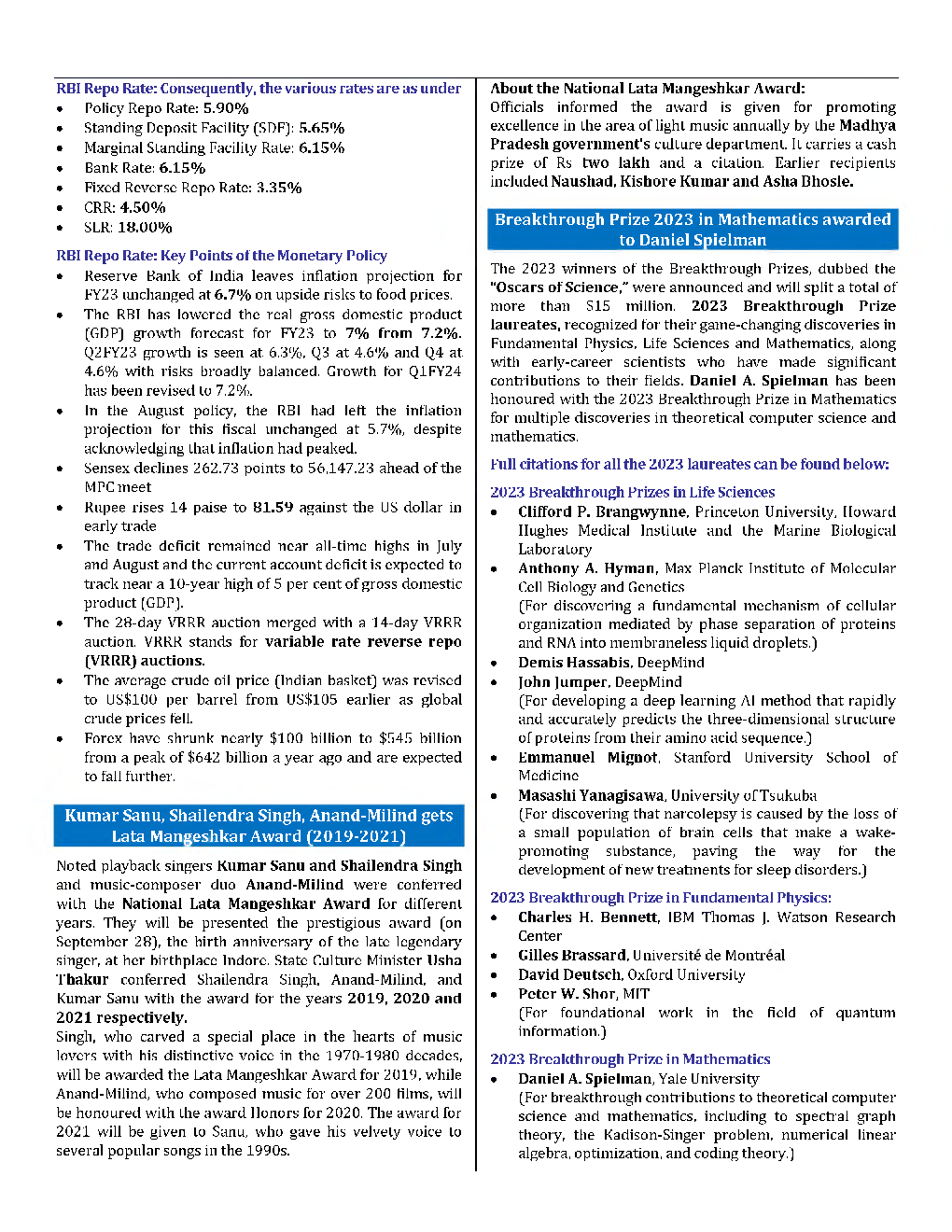 Monthly Current Affairs March - 2023 - Page 5