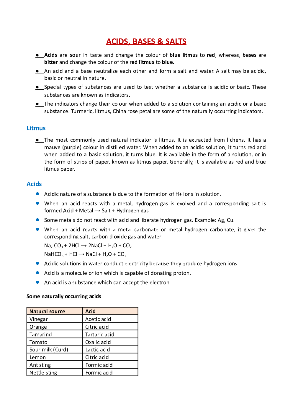 Chemistry Study Notes For NDA Exam - Page 2
