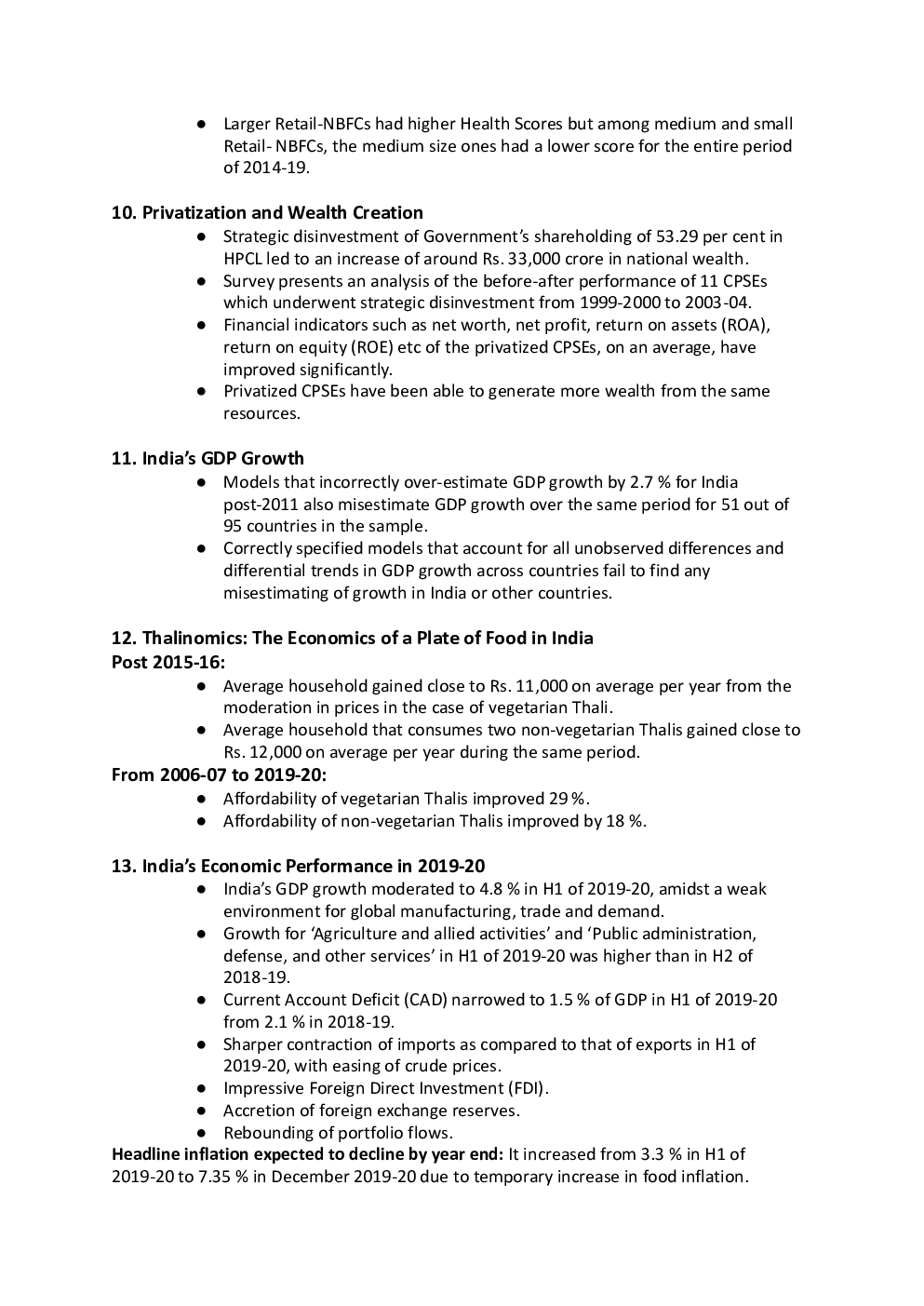 Economy Study Notes For NDA Exam - Page 4