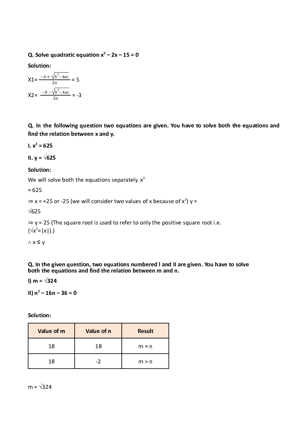 Mathematics Study Notes For NDA Exam - Page 4