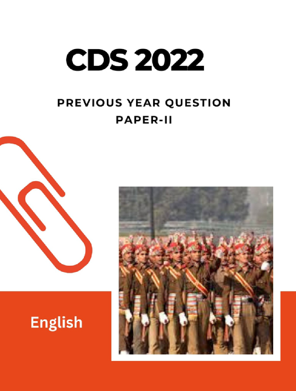 CDS 2022 Previous Year Question Paper-II English - Page 1