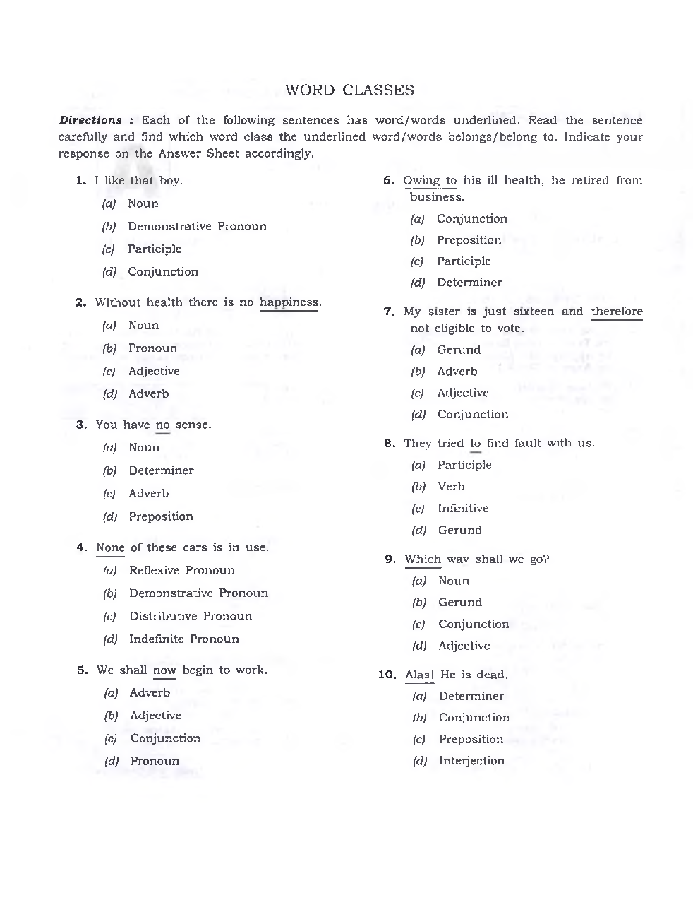 CDS 2023 Previous Year Question Paper-I English - Page 3