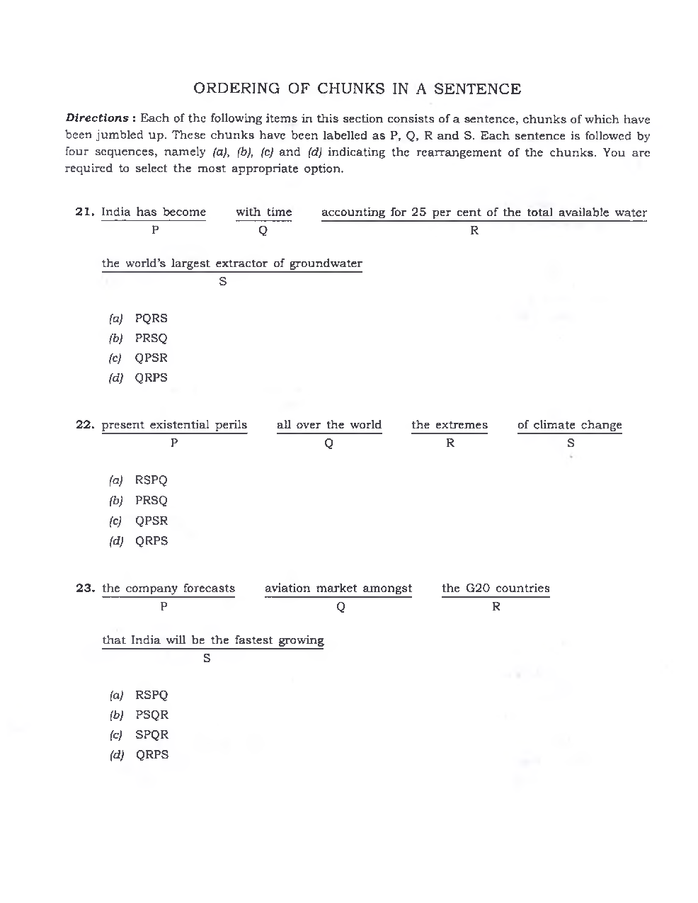 CDS 2023 Previous Year Question Paper-I English - Page 5