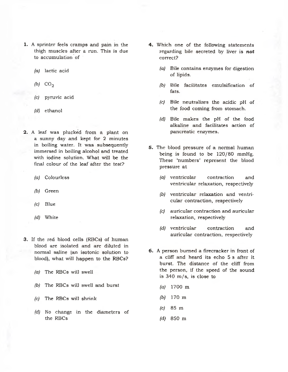 CDS 2023 Previous Year Question Paper-I General Knowledge - Page 4