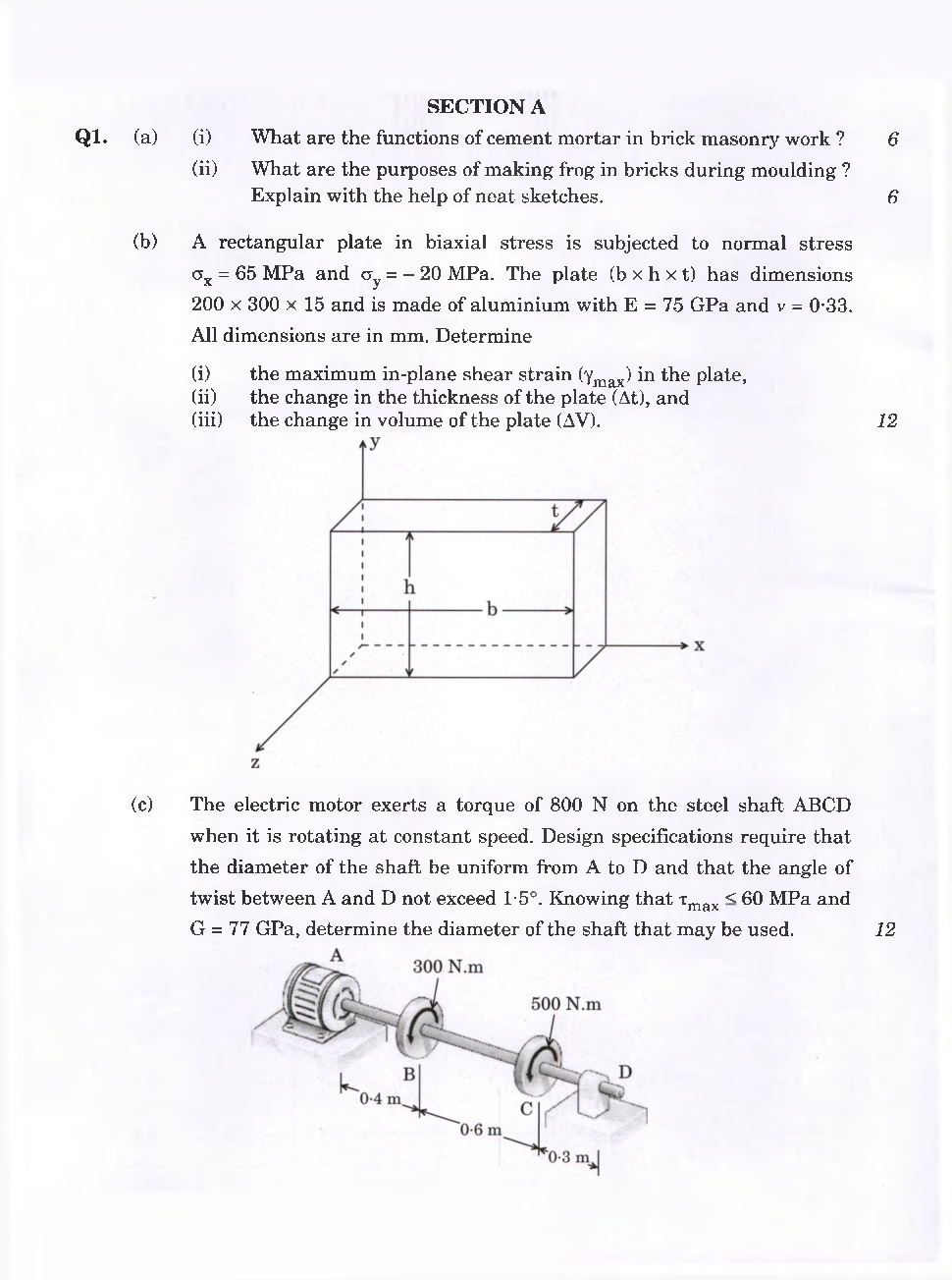 IES Mains Civil Engineering Previous Year Paper-I 2021 - Page 3
