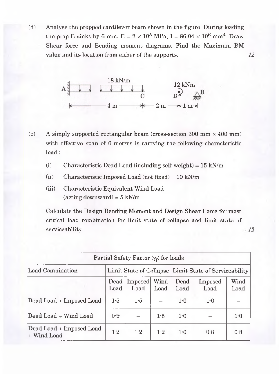 IES Mains Civil Engineering Previous Year Paper-I 2021 - Page 4