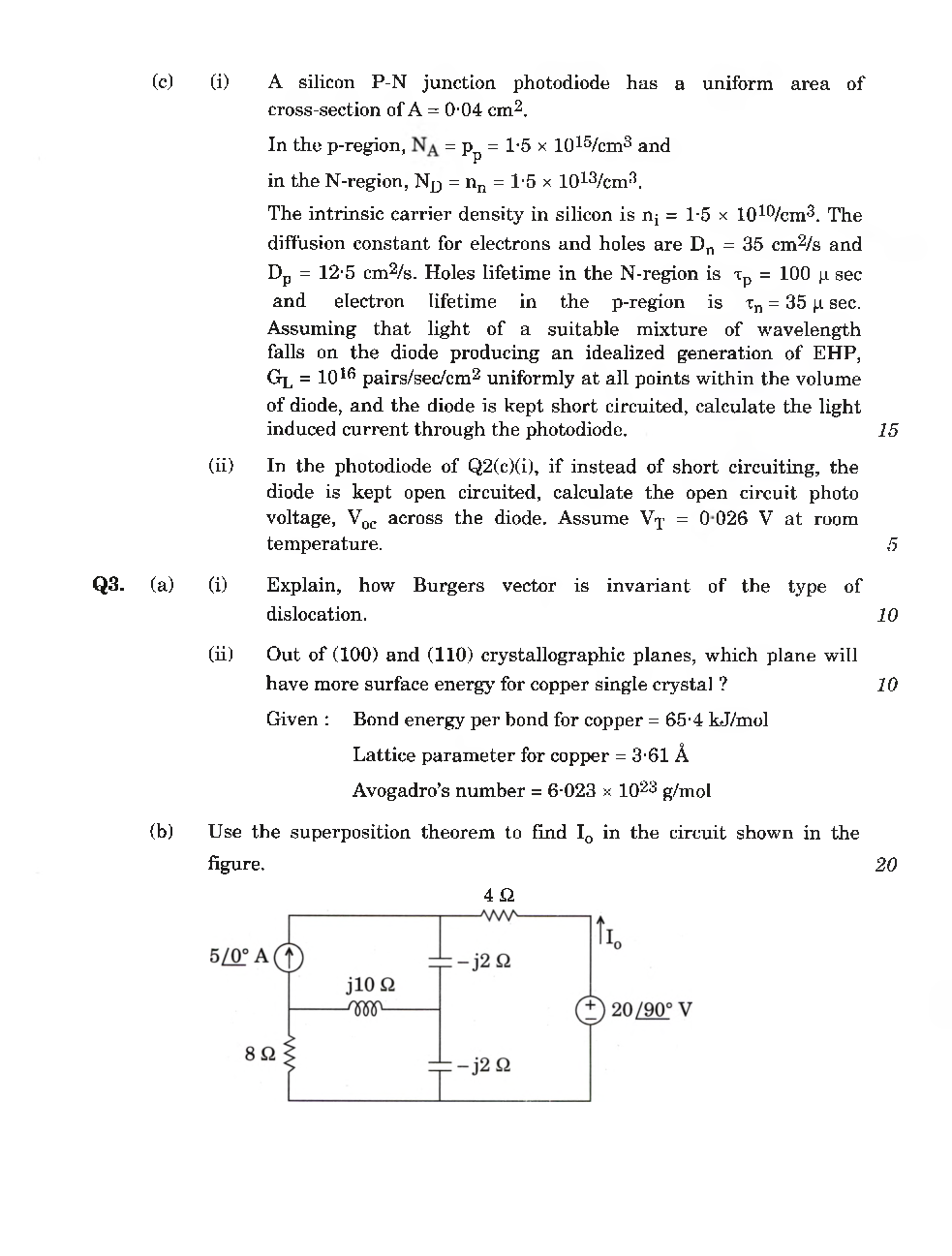 IES Mains Electronics And Telecommunication Engineering Previous Year Paper-I 2021 - Page 5