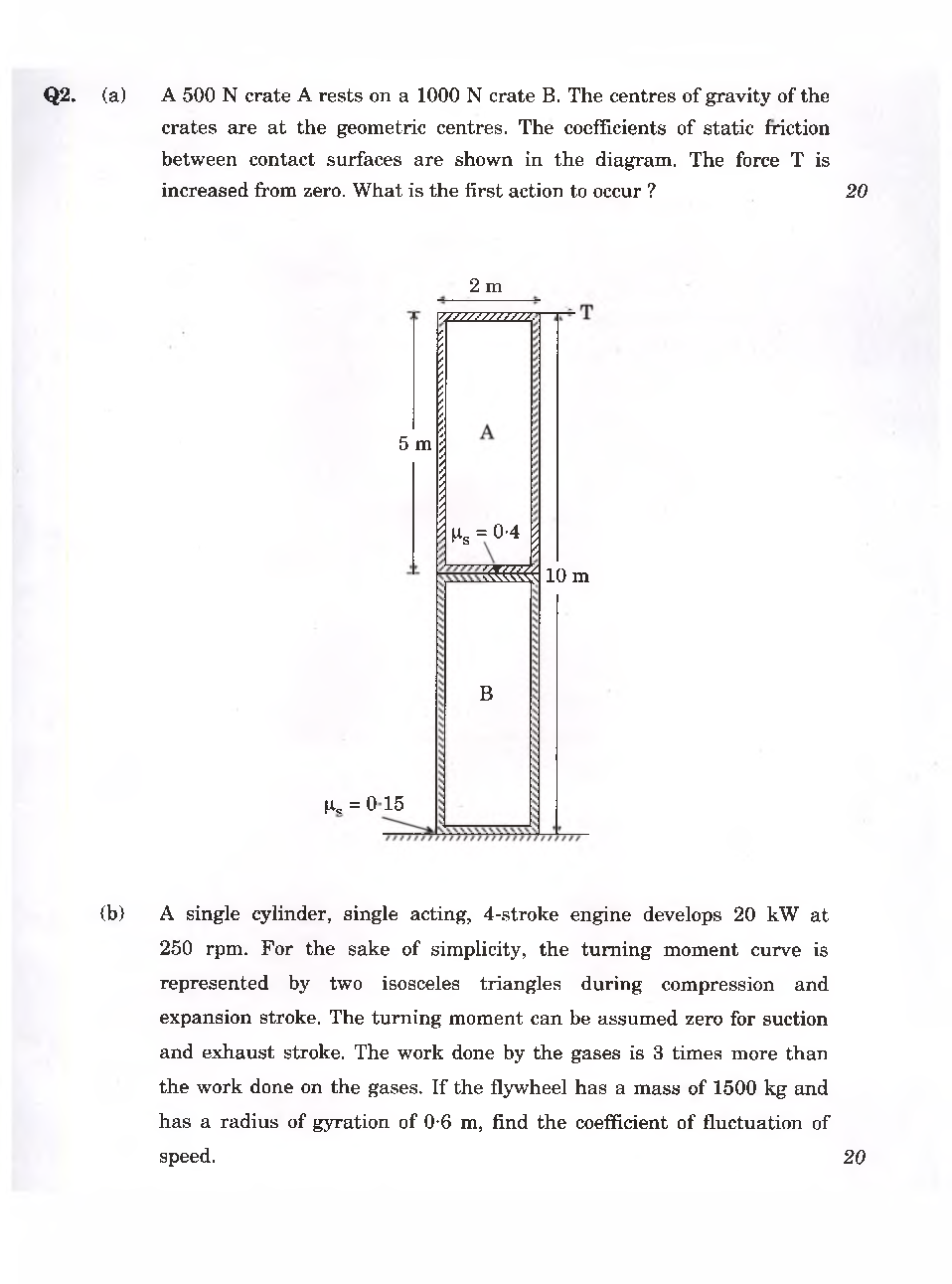 IES Mains Mechanical Engineering Previous Year Paper-II 2021 - Page 4