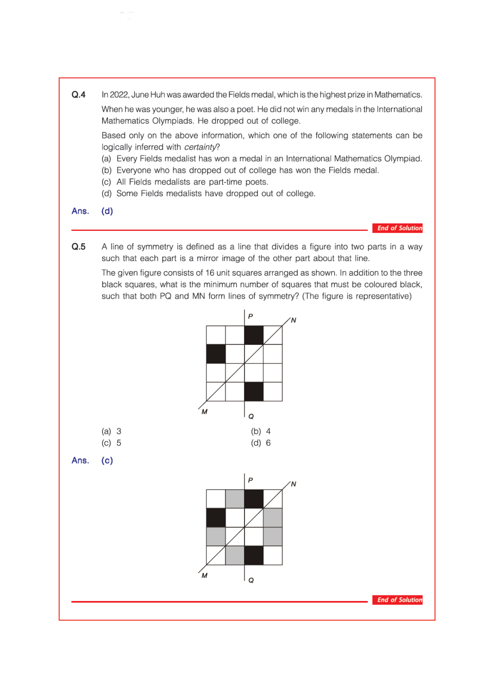 Chemical Engineering Question & Solutions For GATE 2023 - Page 3