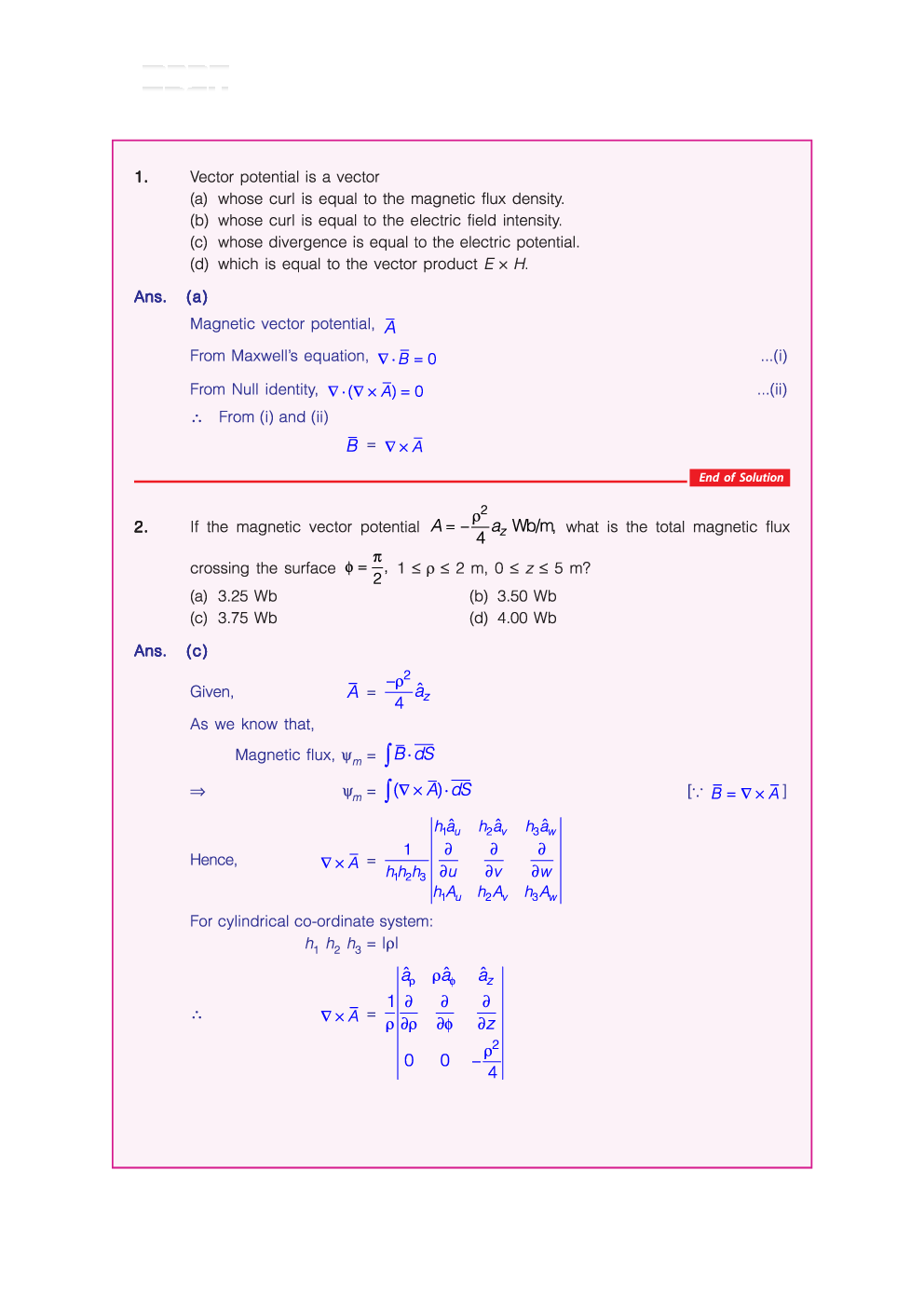 Electronics & Telecommmunication Engineering Questions & Solutions For GATE 2023 - Page 2