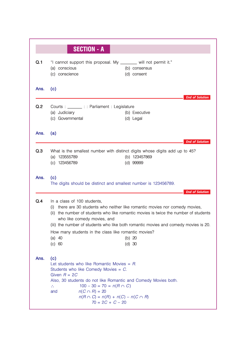 Electronics Engineering Questions & Solutions For GATE 2023 - Page 2