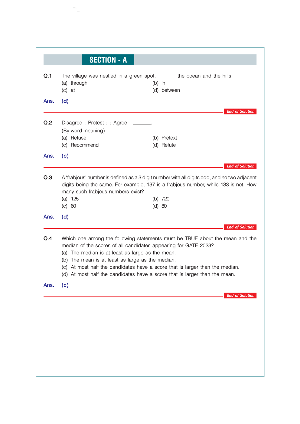 Instrumentations Engineering Questions & Solutions For GATE 2023 - Page 2