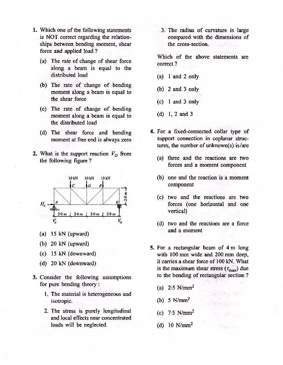 IES Prelims Civil Engineering Previous Year Paper-II 2022 - Page 3
