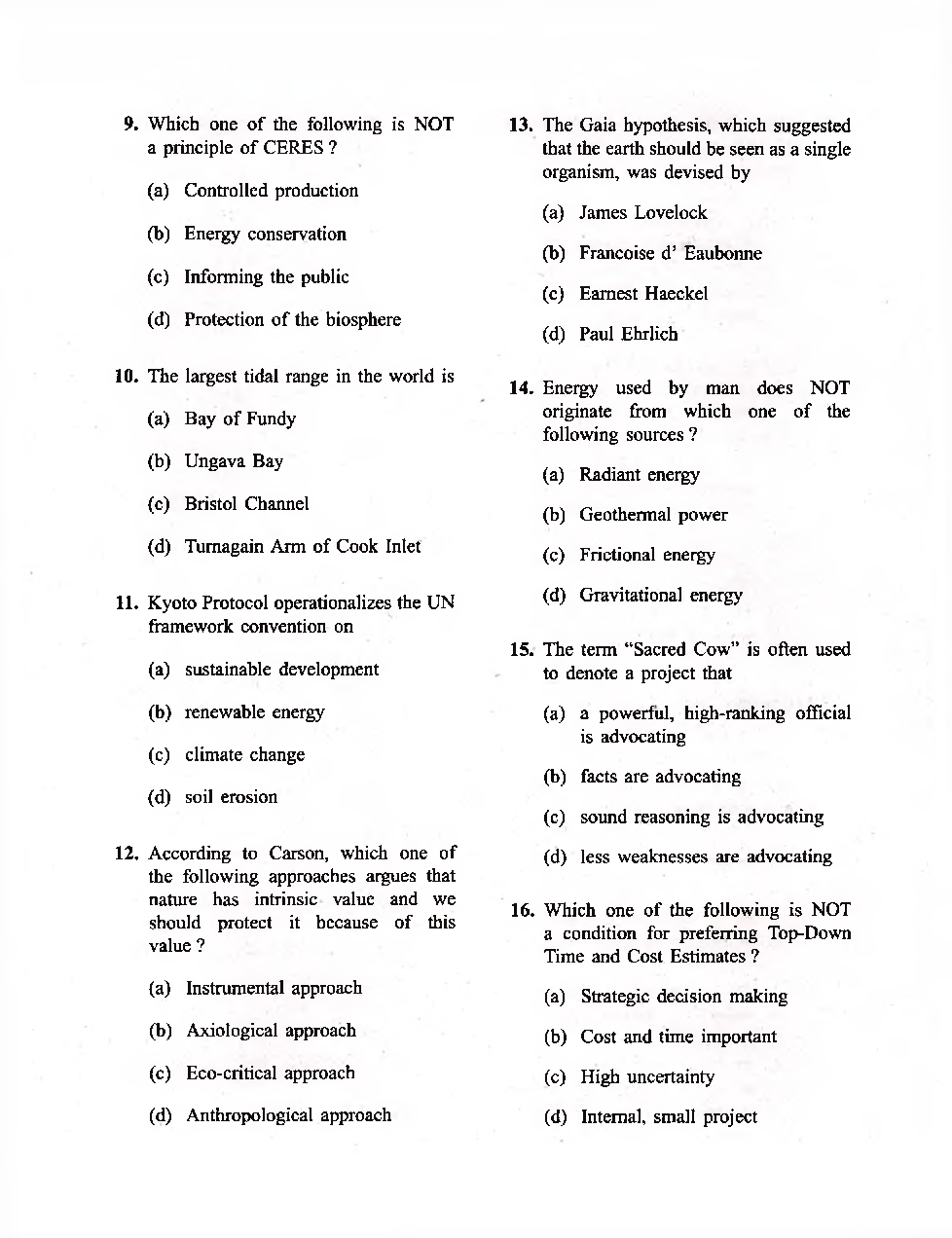 IES Prelims General Studies And Engineering Aptitude Previous Year Paper-I 2022 - Page 5