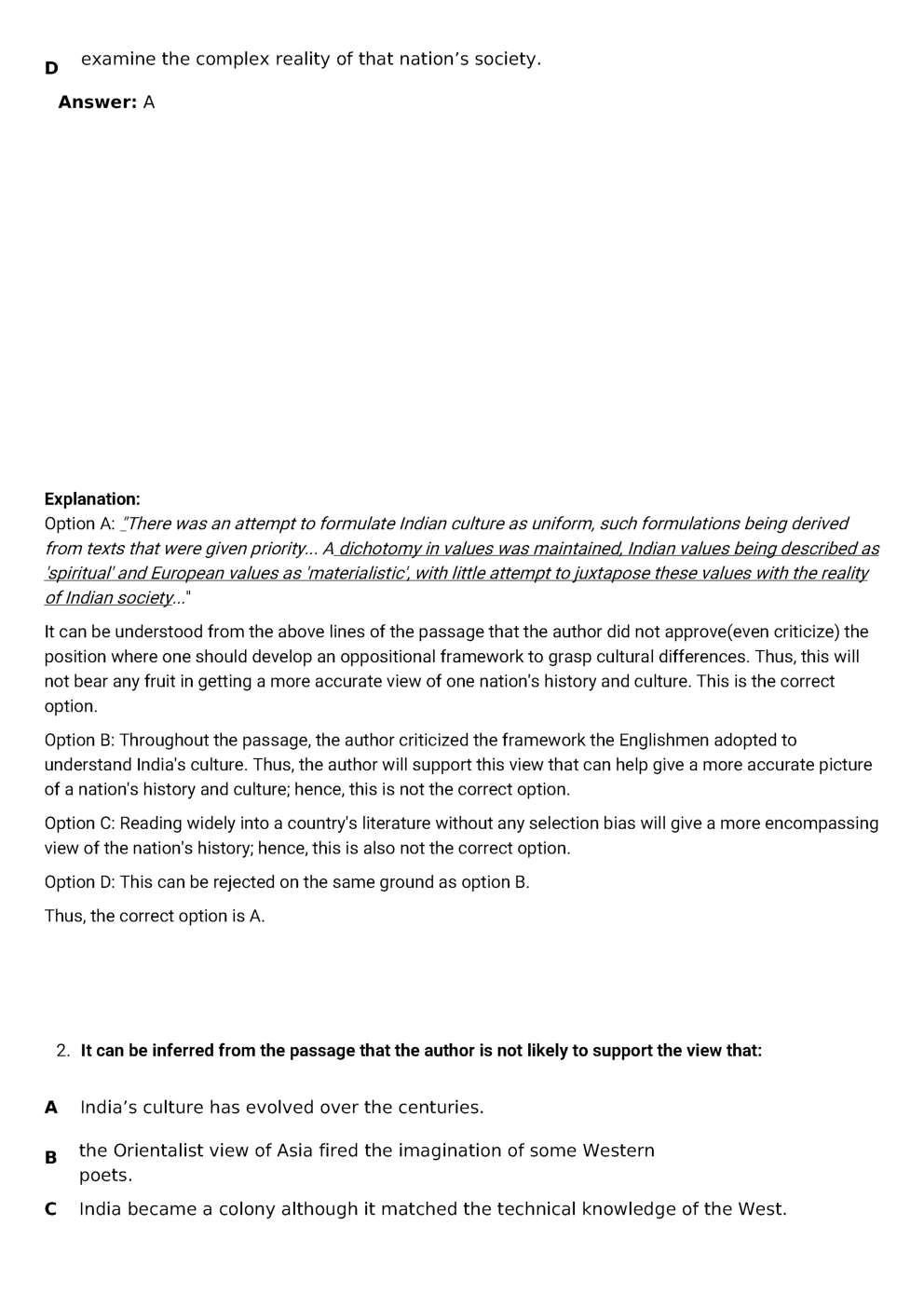 CAT 2022 Question Paper Slot-3 - Page 3