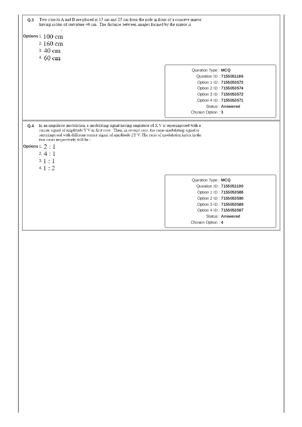 JEE Main 2023 1-February Shift-2 Question Paper With Ans Key Session-1 - Page 3
