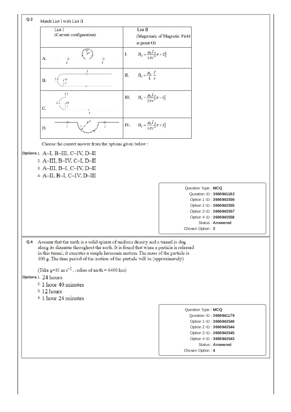 JEE Main-2023 25-January Shift-1 Question Paper With Ans Key Session-1 - Page 3
