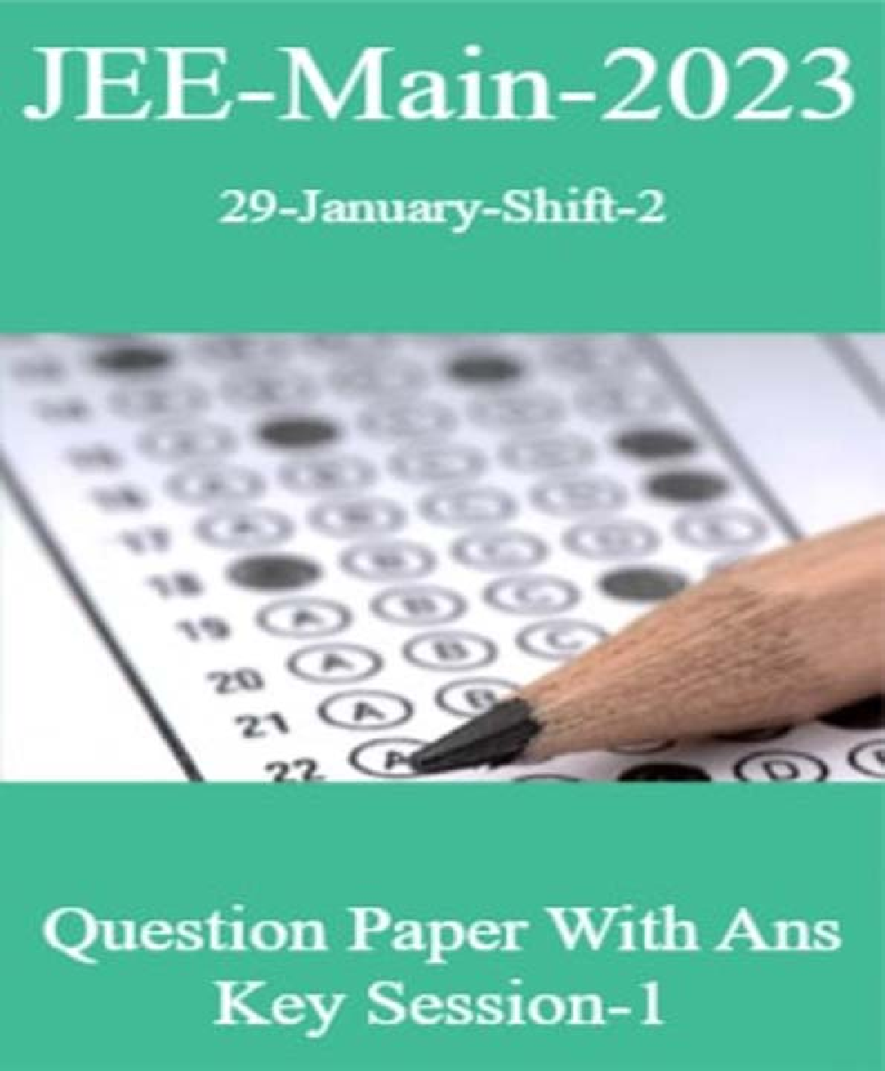 JEE Main-2023 29-January Shift-2 Question Paper With Ans Key Session-1 - Page 1