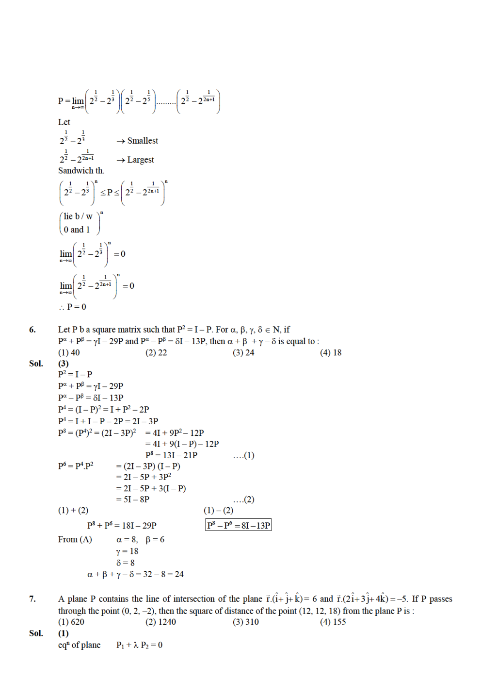 JEE Main-2023 6-April Shift-2 Question Paper With Ans Key Session-2 - Page 4