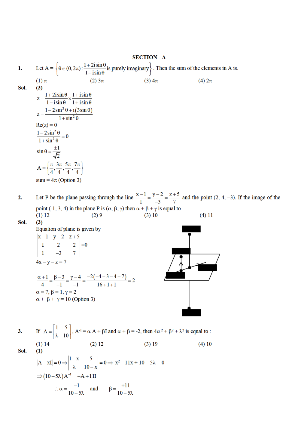 JEE Main-2023 8-April Shift-2 Question Paper With Ans Key Session-2 - Page 2