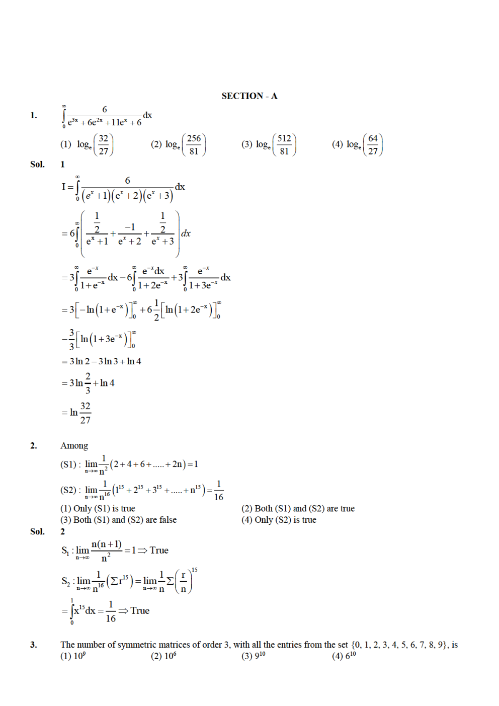 JEE Main-2023 13-April Shift-1 Question Paper With Ans Key Session-2 - Page 2