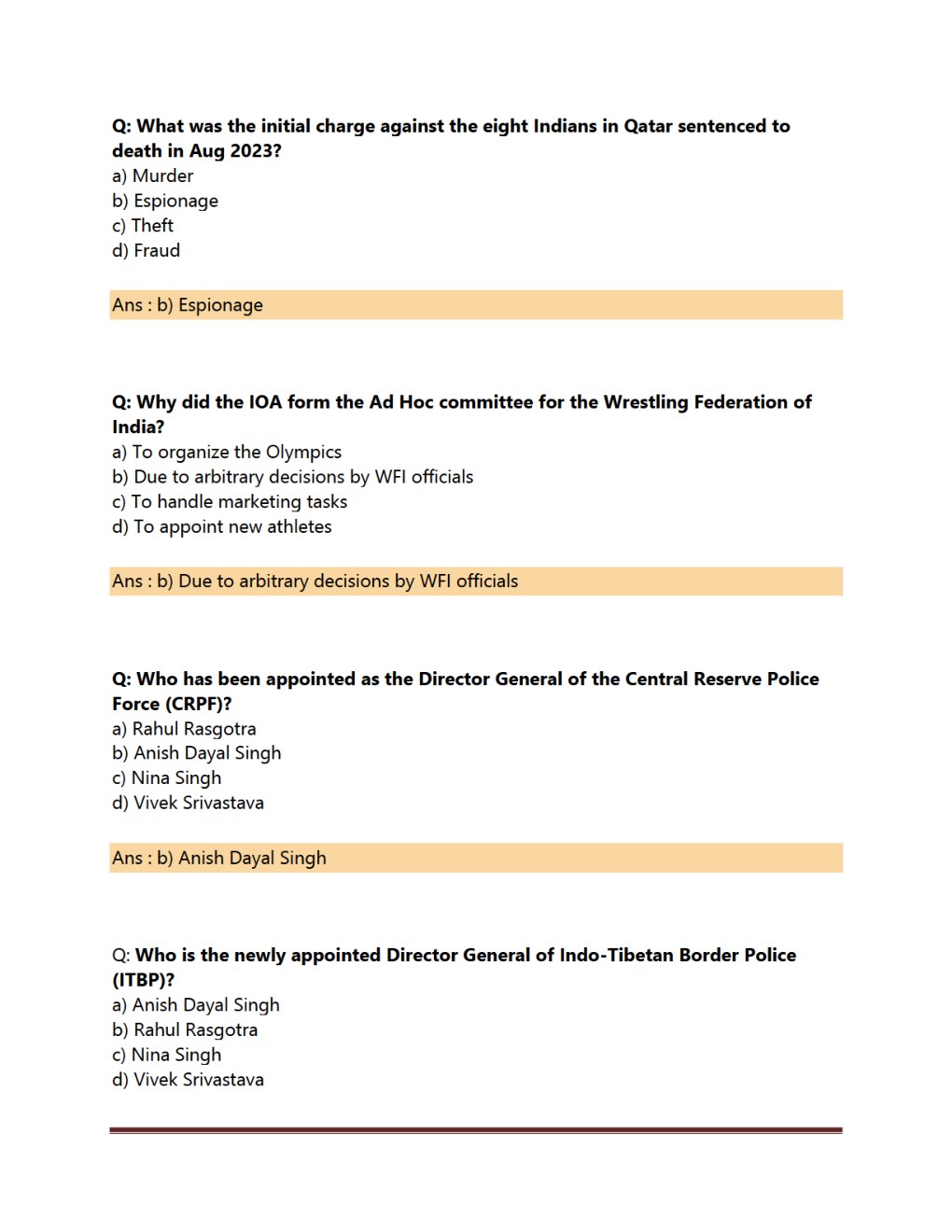 Current Affairs December  2023 - Page 3