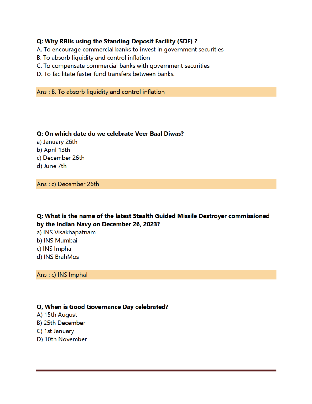 Current Affairs December  2023 - Page 5